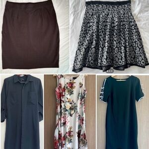 Women's size 10 large dresses & skirts